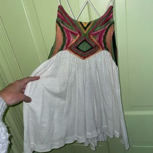 Free people tank- really cool strapping on the back